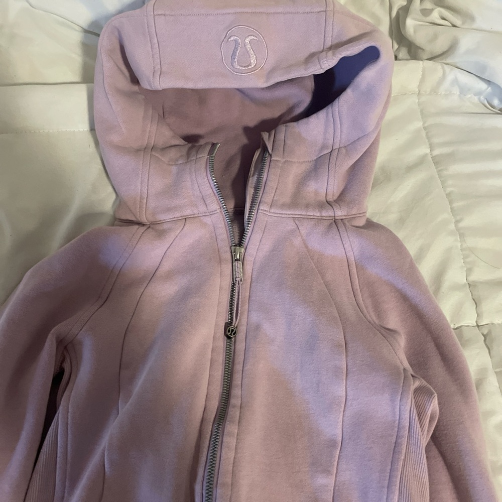 Lululemon Athletica Light Pink Hooded Jacket